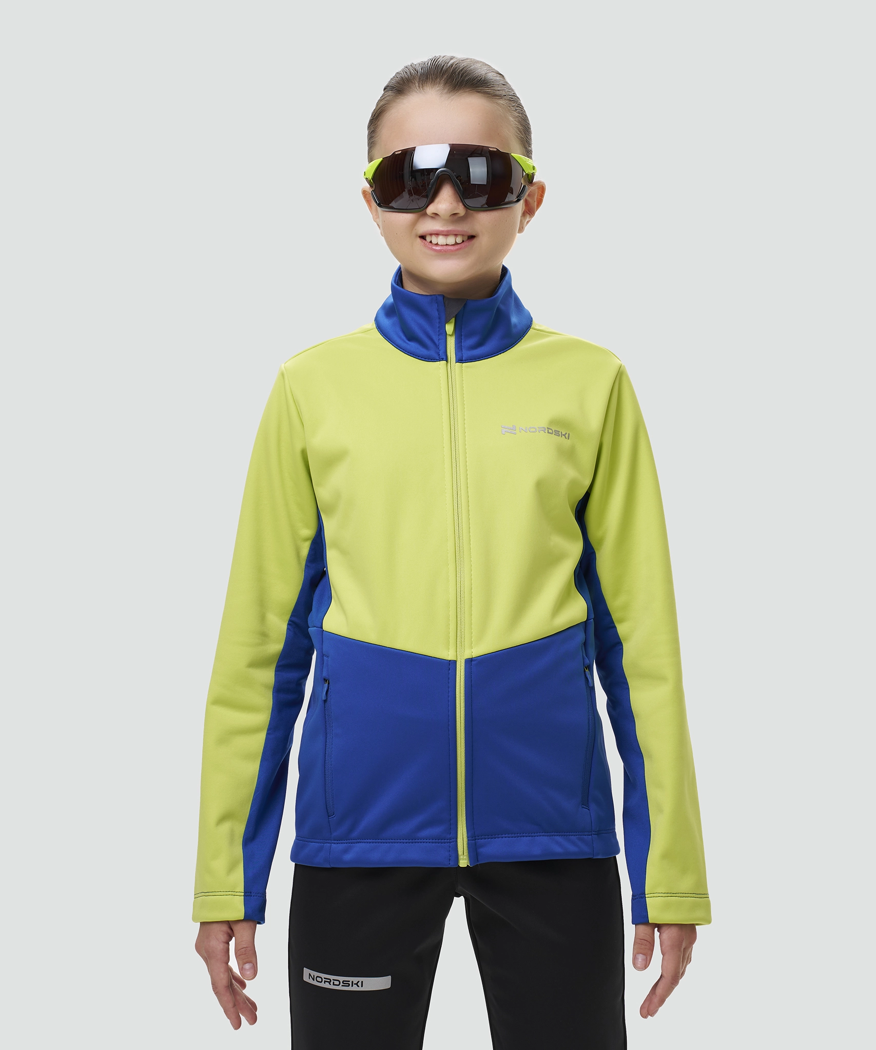 Тренировочная куртка Nordski Jr. Advance Pink/Black