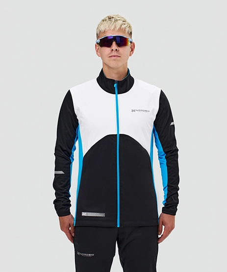 Тренировочная куртка Nordski Pro 2.0 Pearl Blue/Ice Mint/Black