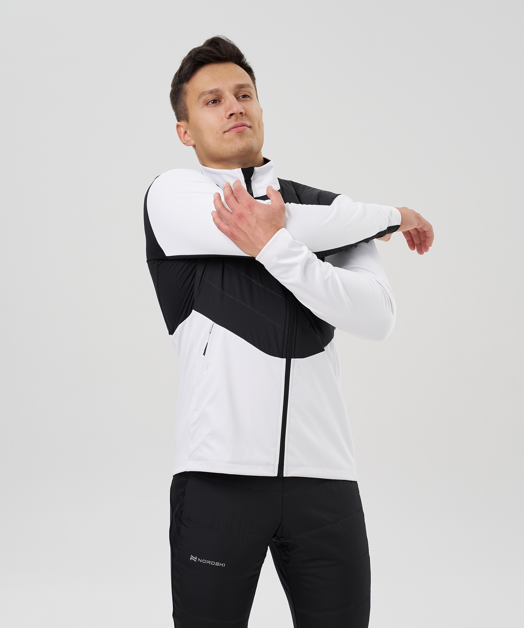 Куртка Nordski Hybrid Pro 2.0 White/Black