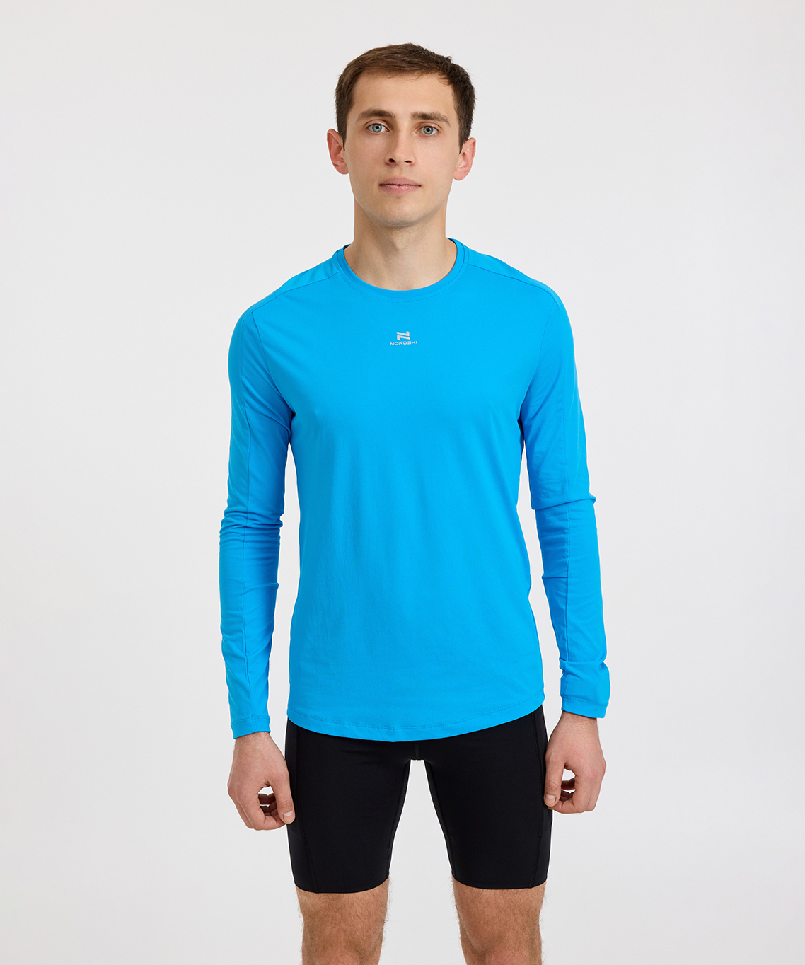 Футболка Nordski Upcast Cobalt с длинным рукавом