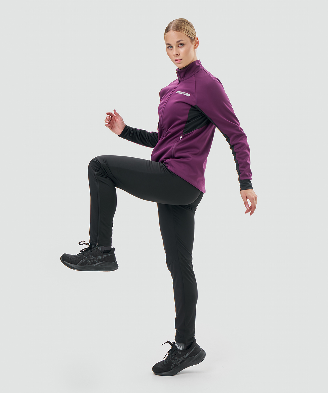 Тренировочная куртка Nordski Core Purple/Black W