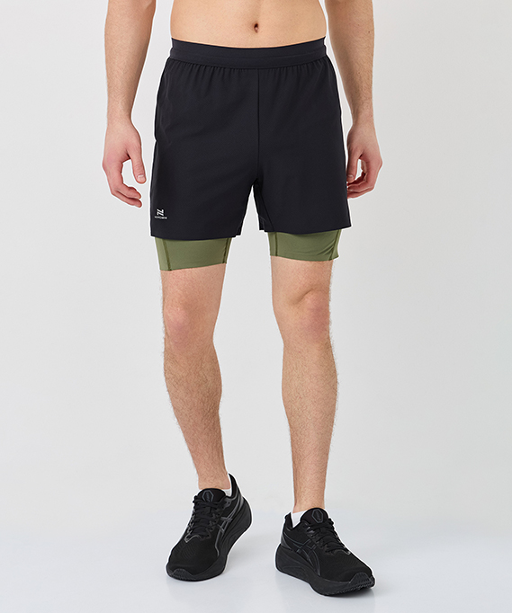 Шорты с лосинами Nordski Stayer Black