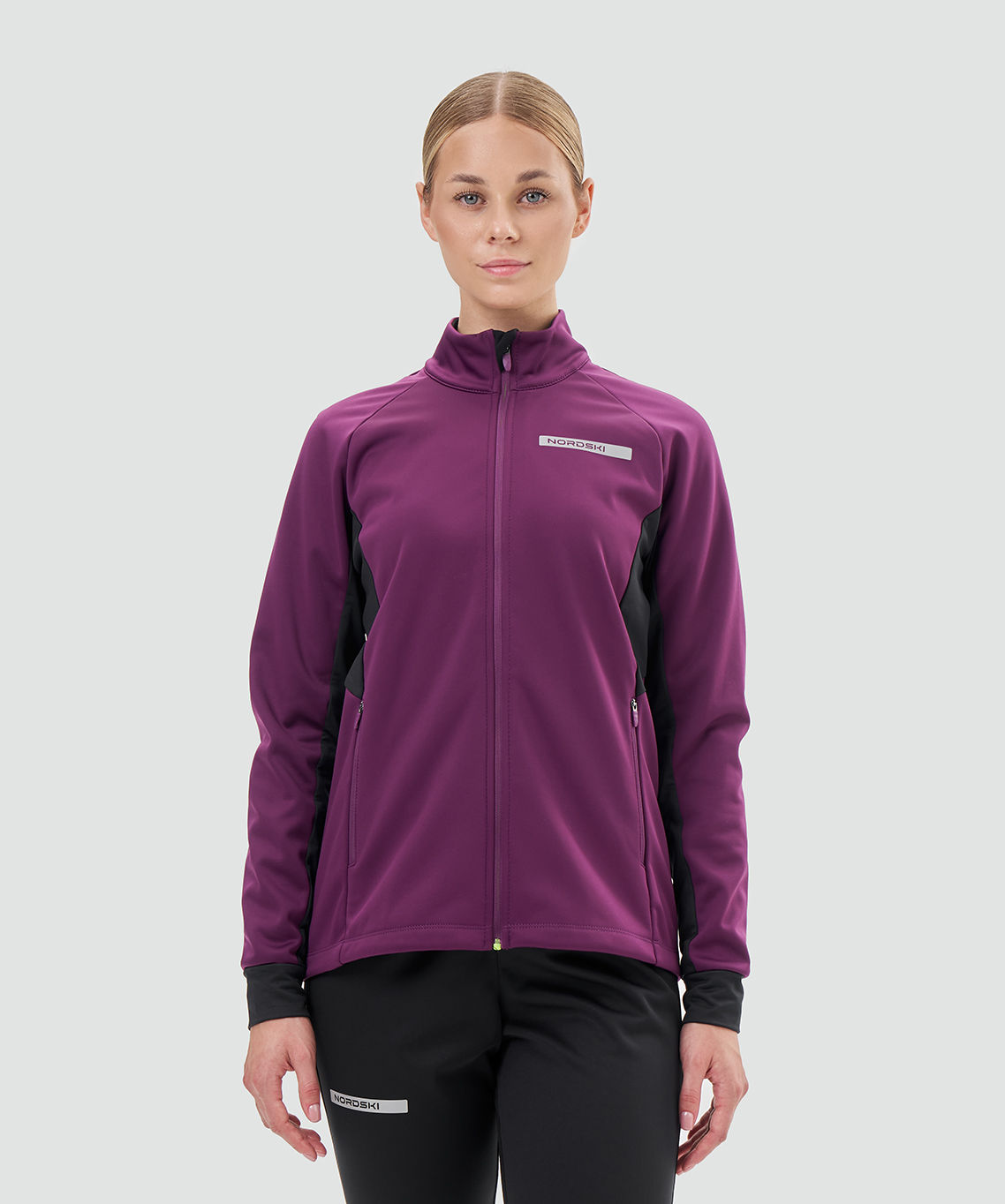 Тренировочная куртка Nordski Core Purple/Black W