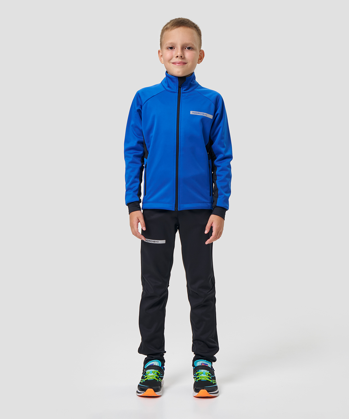 Тренировочная куртка Nordski Jr. Core True Blue/Black